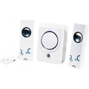 photo  Systeme 2.1 blanc 