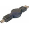 Photos  Cordon rétractable USB A vers mini USB 5 M/M